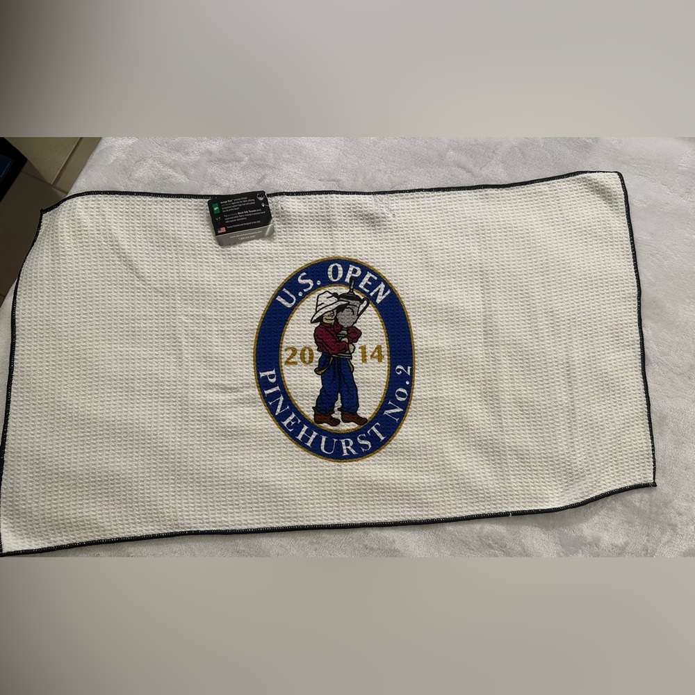 US Open at Pinehurst collector’s golf towel.
